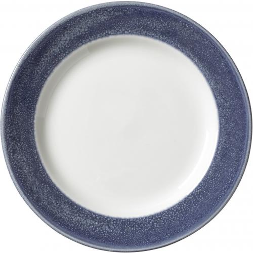 Harmony Plate - Wide Rim - Revolution Edge - Bluestone - 16.5cm (6.5&quot;)