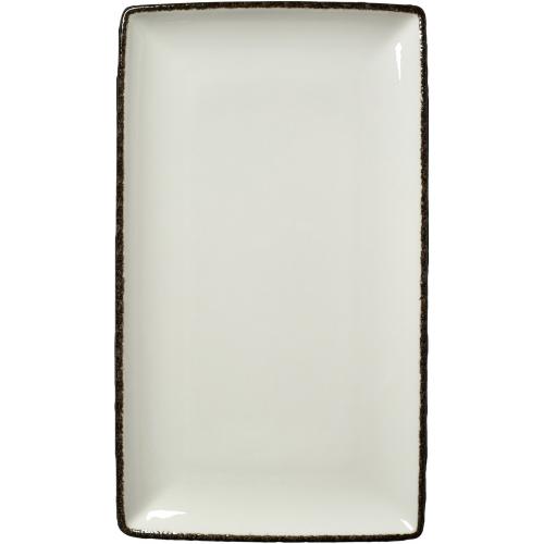 Plate - Rectangular - Charcoal Dapple - 33cm (13&quot;)