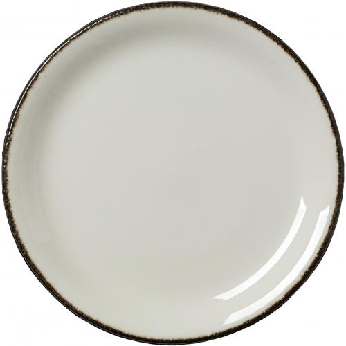Coupe Plate - Charcoal Dapple - 20.25cm (8&quot;)