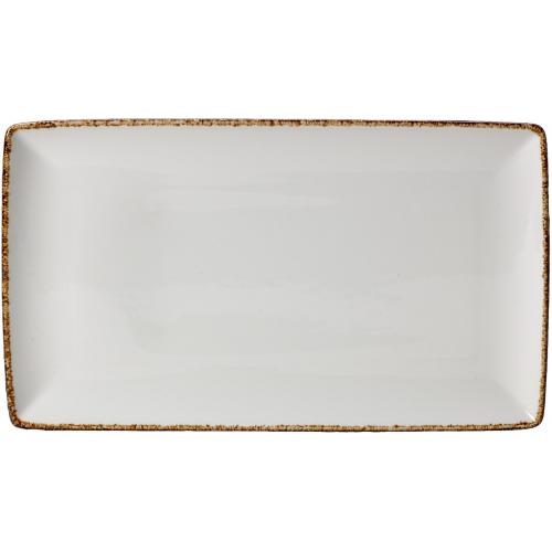 Plate - Rectangular - Brown Dapple - 27cm (10.5&quot;)