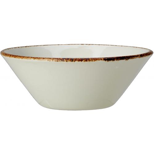 Conical Essence Bowl - Brown Dapple - 14cm (5.5&quot;) - 33.25cl (11.75oz)
