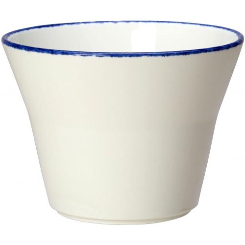 Conical Bowl - Stackable - Blue Dapple - 11.5cm (4.5&quot;) - 42.5cl (15oz)