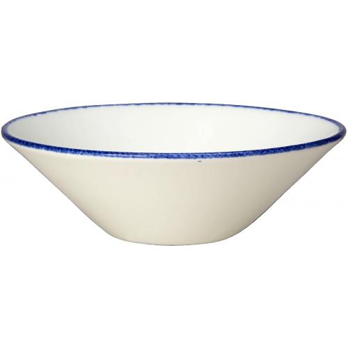 Conical Essence Bowl - Blue Dapple - 14cm (5.5&quot;) - 33.25cl (11.75oz)