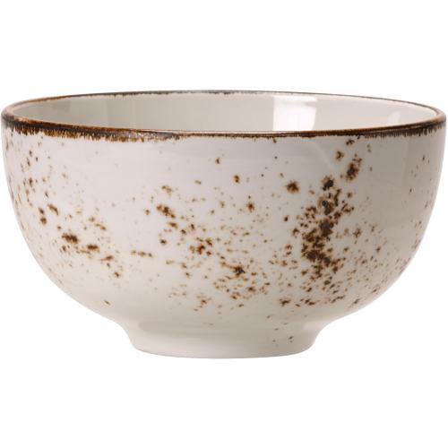 Round Bowl - Footed - Craft - White - 12.75cm (5&quot;) - 52.5cl (18.5oz)
