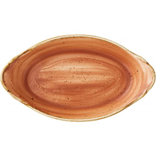 Eared Dish - Oval - Craft - Terracotta - 24.5cm (9.75&quot;) - 36cl (12.75oz)