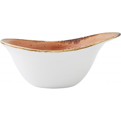 Oval Bowl - Organic - Craft - Terracotta - 18cm (7&quot;) - 43.5cl (15.25oz)