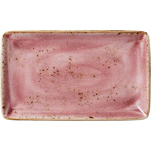 Plate - Rectangular - Craft - Raspberry - 27cm (10.5&quot;)