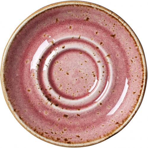 Double Well Saucer - Craft - Raspberry - 11.75cm (4.5&quot;)