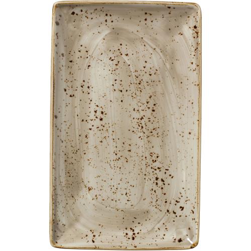 Plate - Rectangular - Craft - Porcini - 27cm (10.5&quot;)