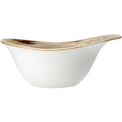 Oval Bowl - Organic - Craft - Porcini - 18cm (7&quot;) - 43.5cl (15.25oz)