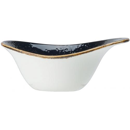 Oval Bowl - Organic - Craft - Liquorice - 13cm (5&quot;) - 13.5cl (4.75oz)