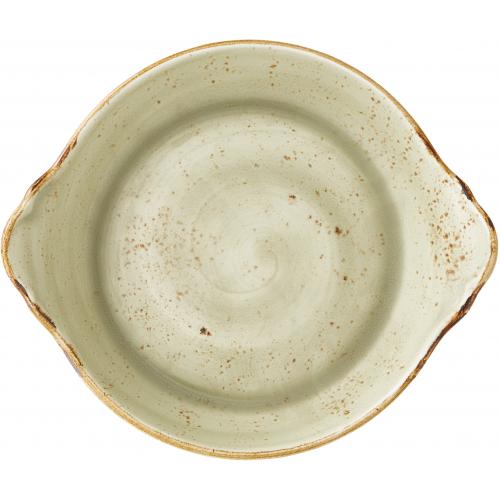 Round Eared Dish - Craft - Green - 21.5cm (8.5&quot;) - 78cl (27.5oz)