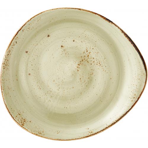 Triangle Plate - Organic - Craft - Green - 30.5cm (12&quot;)