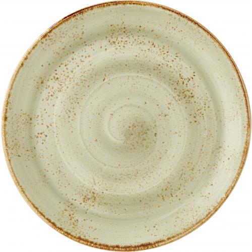 Coupe Plate - Craft - Green - 28cm (11&quot;)
