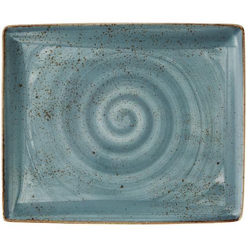 Plate - Rectangular - Craft - Blue - 33cm (13&quot;)