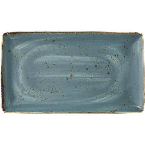 Plate - Rectangular - Craft - Blue - 33cm (13&quot;)