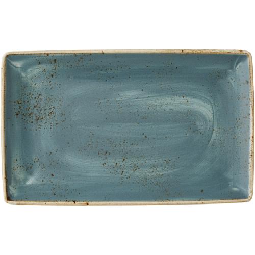 Plate - Rectangular - Craft - Blue - 27cm (10.5&quot;)