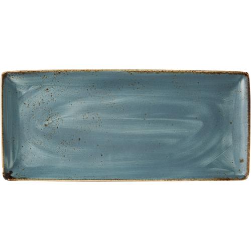 Plate - Rectangular - Craft - Blue - 37cm (14.5&quot;)