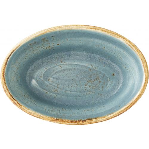 Dish - Oval - Craft - Blue - 15.75cm (6.25&quot;) - 37cl (13oz)