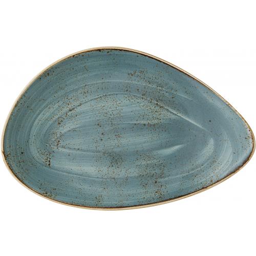 Triangle Plate - Organic - Craft - Blue - 37.5cm (14.75&quot;)