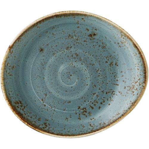 Plate - Oval - Organic - Craft - Blue - 15.25cm (6&quot;)