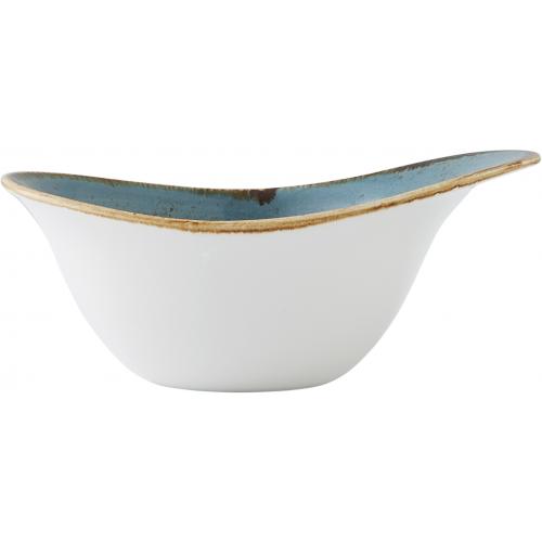 Oval Bowl - Organic - Craft - Blue - 18cm (7&quot;) - 43.5cl (15.25oz)