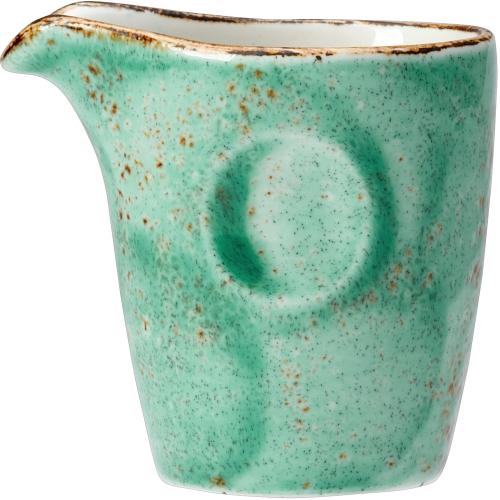 Pinched Cream or Milk Jug - Craft - Aqua - 8.5cl (3oz)