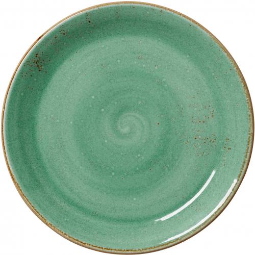 Coupe Plate - Craft - Aqua - 25.5cm (10&quot;)