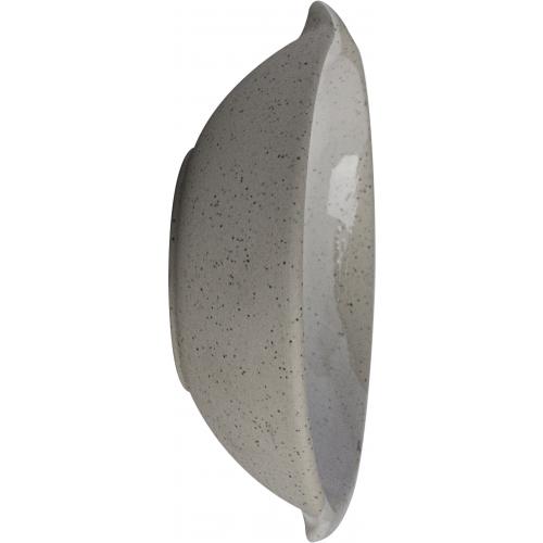 Round Dish - With Double Spout - Stoneware - Gembrook - White - 10cl (3.5oz)
