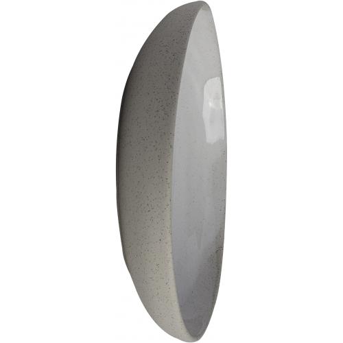 Round Bowl - Shallow - Stoneware - Gembrook - White - 23cm (9&quot;) - 1.14L (40oz)