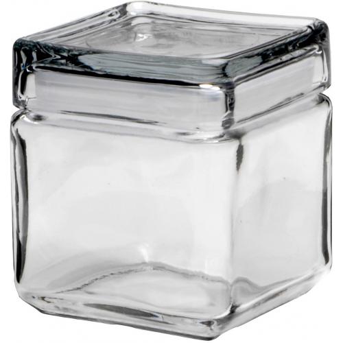 Biscotti Jar - Stackable - Square - 0.9L (32oz)