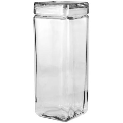 Biscotti Jar - Stackable - Square - 1.8L (64oz)