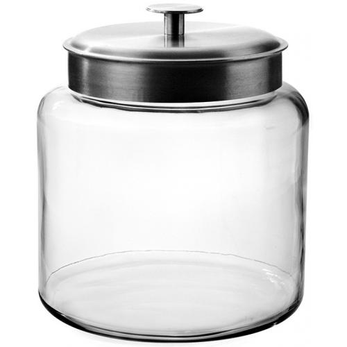 Storage Jar - With Brushed Aluminium Lid - Montana&#174; - 5.7L (200oz)