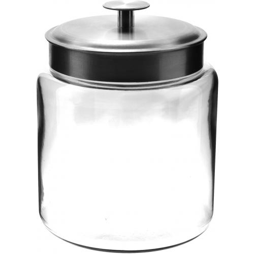 Mini Storage Jar - With Brushed Aluminium Lid - Montana&#174; - 2.7L (96oz)