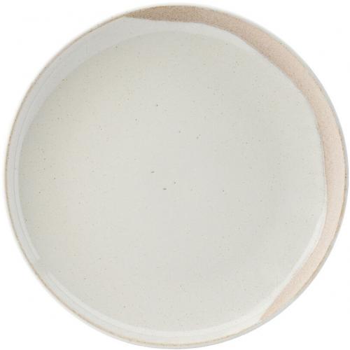 Round Plate - Porcelain - Oregon - Cloud - 21cm (8.25&quot;)