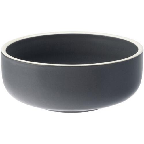 Round Bowl - Porcelain - Forma - Charcoal - 14.5cm (5.75&quot;)