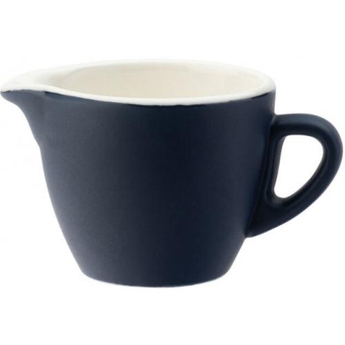 Cream Jug - Porcelain - Barista - Matt Navy - 9cl (3.5oz)