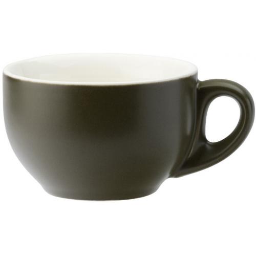 Latte Cup - Porcelain - Barista - Matt Olive - 28cl (10oz)