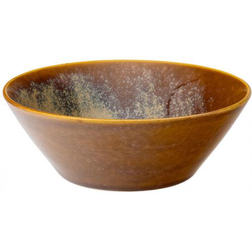 Conical Bowl - Porcelain - Murra Toffee - 19.5cm (7.5&quot;)