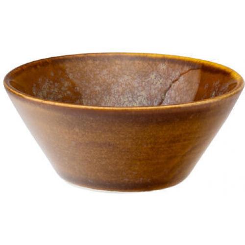Conical Dip Bowl - Porcelain - Murra Toffee - 8cm (3&quot;)
