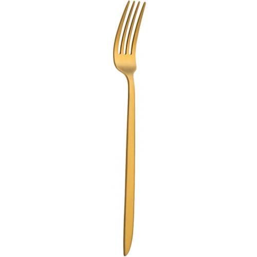 Dessert Fork - Orca - Matt Gold - 18.8cm (7.4&quot;)