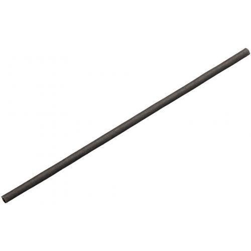 Straight Straw - Agave - Black - 21cm (8.25&quot;) x 6mm