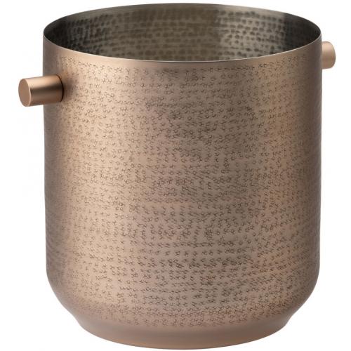 Wine & Champagne Bucket - Fixed Handles - Aged Copper Plated - 19.5cm (7.75&quot;)