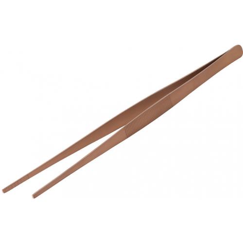 Cocktail Tweezers - Stainless Steel - Brushed Copper - 30cm (12&quot;)