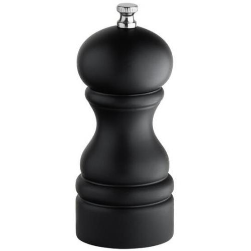 Salt or Pepper Mill - Black - Wood - 13cm (5&quot;)