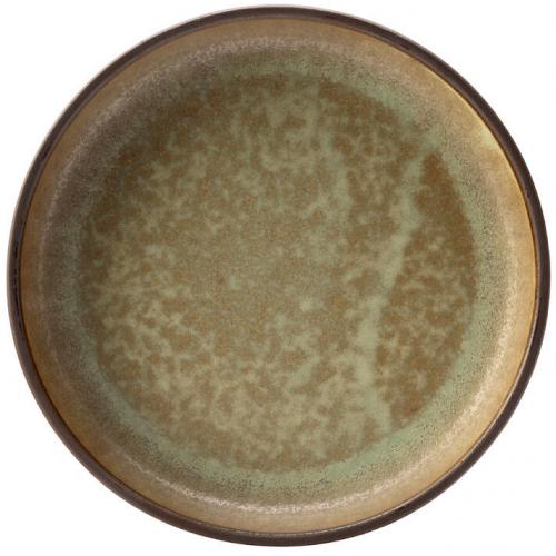Round Plate - Porcelain - Knead - 17.5cm (6.75&quot;)