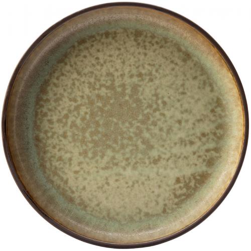 Round Plate - Porcelain - Knead - 25.5cm (10&quot;)