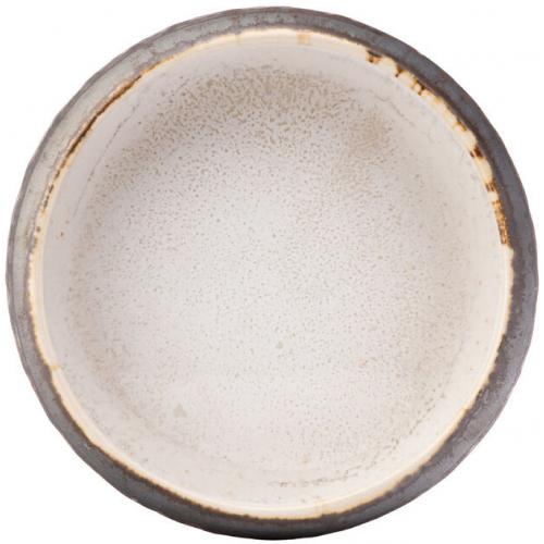 Round Plate - Stoneware - Carthago - Limestone - 14cm (5.5&quot;)