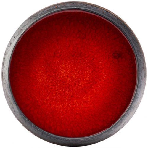 Round Plate - Stoneware - Carthago - Lava - 14cm (5.5&quot;)