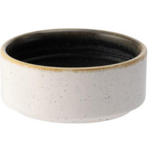 Dip Pot - Porcelain - Otto - Charcoal - 8cm (3.25&quot;)